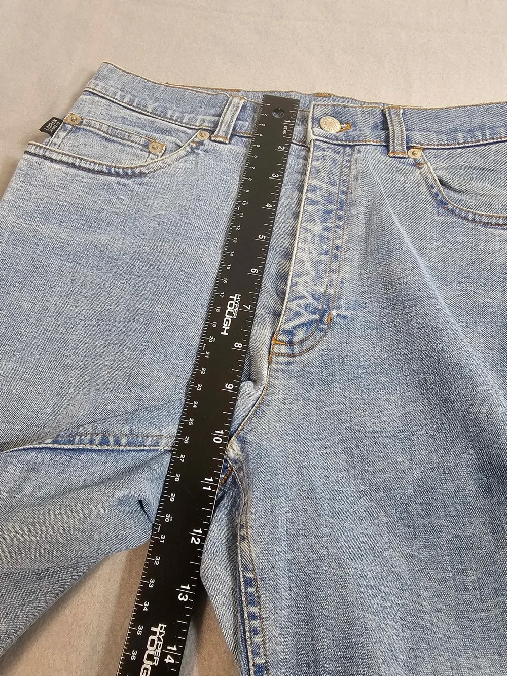 Vintage Lauren Ralph Lauren Denim Culotte Bermuda Shorts Women’s Size 4 Y2K